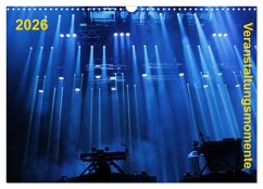 Cover Veranstaltungsmomente (Wandkalender 2026 DIN A3 quer), CALVENDO Monatskalender
