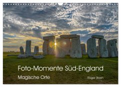 Cover Foto-Momente Süd-England - Magische Orte (Wandkalender 2026 DIN A3 quer), CALVENDO Monatskalender