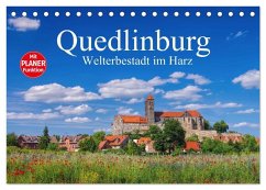 Cover Quedlinburg - Welterbestadt im Harz (Tischkalender 2026 DIN A5 quer), CALVENDO Monatskalender