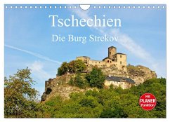 Tschechien - Die Burg Strekov (Wandkalender 2026 DIN A4 quer), CALVENDO Monatskalender