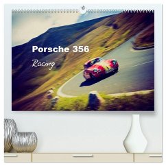 Porsche 356 - Racing (hochwertiger Premium Wandkalender 2026 DIN A2 quer), Kunstdruck in Hochglanz
