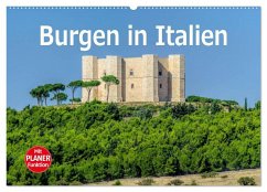 Cover Burgen in Italien (Wandkalender 2026 DIN A2 quer), CALVENDO Monatskalender