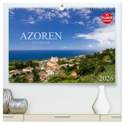 Azoren - São Miguel (hochwertiger Premium Wandkalender 2026 DIN A2 quer), Kunstdruck in Hochglanz Azoren - São Miguel (hochwertiger Premium Wandkalender 2026 DIN A2 quer), Kunstdruck in Hochglanz