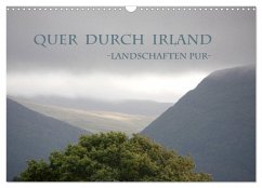 Cover Quer durch Irland - Landschaften pur (Wandkalender 2026 DIN A3 quer), CALVENDO Monatskalender