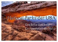 National-Parks der USA (Wandkalender 2026 DIN A4 quer), CALVENDO Monatskalender