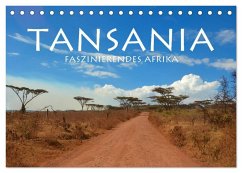 Tansania - Faszinierendes Afrika (Tischkalender 2026 DIN A5 quer), CALVENDO Monatskalender