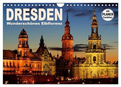 Dresden - Wunderschönes Elbflorenz (Wandkalender 2026 DIN A4 quer), CALVENDO Monatskalender Cover Dresden - Wunderschönes Elbflorenz (Wandkalender 2026 DIN A4 quer), CALVENDO Monatskalender