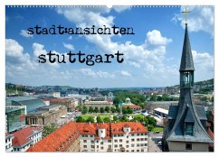 Cover stadtansichten stuttgart (Wandkalender 2026 DIN A2 quer), CALVENDO Monatskalender