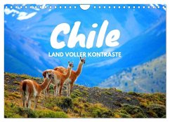 Cover Chile - Land voller Kontraste (Wandkalender 2026 DIN A4 quer), CALVENDO Monatskalender