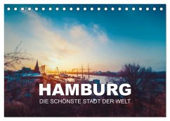 Cover Hamburg - die schönste Stadt der Welt (Tischkalender 2026 DIN A5 quer), CALVENDO Monatskalender