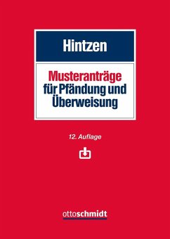 Cover Musteranträge für Pfändung und Überweisung