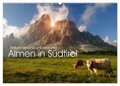 Cover Bekannte und unbekannte Almen in Südtirol (Wandkalender 2026 DIN A2 quer), CALVENDO Monatskalender