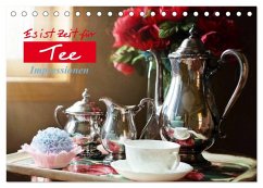 Es ist Zeit für Tee. Impressionen (Tischkalender 2026 DIN A5 quer), CALVENDO Monatskalender