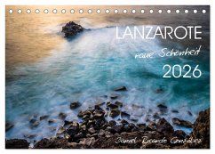 Lanzarote - raue Schönheit (Tischkalender 2026 DIN A5 quer), CALVENDO Monatskalender
