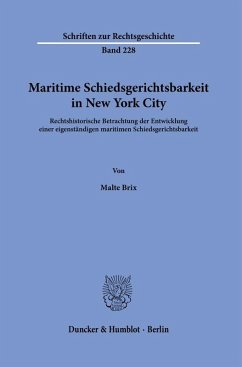Cover Maritime Schiedsgerichtsbarkeit in New York City