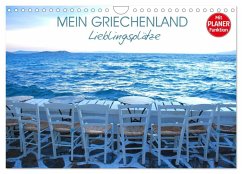 Cover Mein Griechenland - Lieblingsplätze (Wandkalender 2026 DIN A4 quer), CALVENDO Monatskalender
