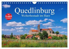 Cover Quedlinburg - Welterbestadt im Harz (Wandkalender 2026 DIN A4 quer), CALVENDO Monatskalender