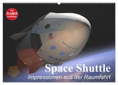 Space Shuttle. Impressionen aus der Raumfahrt (Wandkalender 2026 DIN A2 quer), CALVENDO Monatskalender Cover Space Shuttle. Impressionen aus der Raumfahrt (Wandkalender 2026 DIN A2 quer), CALVENDO Monatskalender