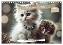 Cover Katzenmomente (Wandkalender 2026 DIN A4 quer), CALVENDO Monatskalender