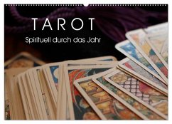 Cover Tarot. Spirituell durch das Jahr (Wandkalender 2026 DIN A2 quer), CALVENDO Monatskalender