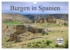 Burgen in Spanien (Wandkalender 2026 DIN A4 quer), CALVENDO Monatskalender Cover Burgen in Spanien (Wandkalender 2026 DIN A4 quer), CALVENDO Monatskalender