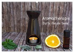 Cover Aromatherapie - Düfte für die Seele (Wandkalender 2026 DIN A2 quer), CALVENDO Monatskalender