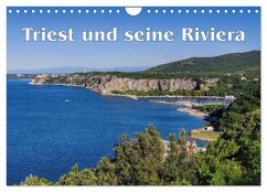 Cover Triest und seine Riviera (Wandkalender 2026 DIN A4 quer), CALVENDO Monatskalender