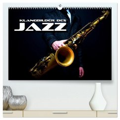 Klangbilder des Jazz (hochwertiger Premium Wandkalender 2026 DIN A2 quer), Kunstdruck in Hochglanz