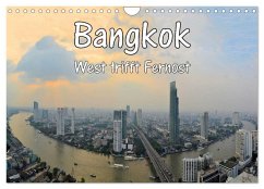 Cover Bangkok: West trifft Fernost (Wandkalender 2026 DIN A4 quer), CALVENDO Monatskalender