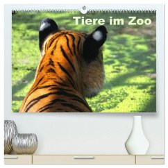 Cover Tiere im Zoo (hochwertiger Premium Wandkalender 2026 DIN A2 quer), Kunstdruck in Hochglanz