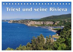 Cover Triest und seine Riviera (Tischkalender 2026 DIN A5 quer), CALVENDO Monatskalender