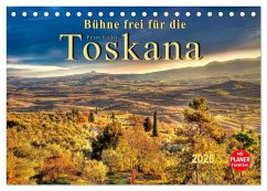 Cover Bühne frei für die Toskana (Tischkalender 2026 DIN A5 quer), CALVENDO Monatskalender