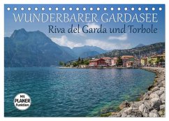 Cover WUNDERBARER GARDASEE Riva del Garda und Torbole (Tischkalender 2026 DIN A5 quer), CALVENDO Monatskalender