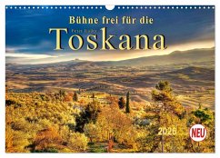 Cover Bühne frei für die Toskana (Wandkalender 2026 DIN A3 quer), CALVENDO Monatskalender