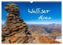 Cover Walliser Alpen - Europas 'kleiner' Himalaya (Wandkalender 2026 DIN A3 quer), CALVENDO Monatskalender