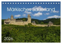 Märkisches Sauerland (Tischkalender 2026 DIN A5 quer), CALVENDO Monatskalender