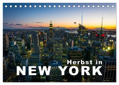 Herbst in New York (Tischkalender 2026 DIN A5 quer), CALVENDO Monatskalender