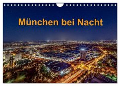 München bei Nacht (Wandkalender 2026 DIN A4 quer), CALVENDO Monatskalender München bei Nacht (Wandkalender 2026 DIN A4 quer), CALVENDO Monatskalender