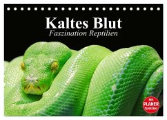 Kaltes Blut. Faszination Reptilien (Tischkalender 2026 DIN A5 quer), CALVENDO Monatskalender