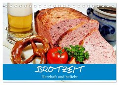 Brotzeit. Herzhaft und beliebt (Tischkalender 2026 DIN A5 quer), CALVENDO Monatskalender Cover Brotzeit. Herzhaft und beliebt (Tischkalender 2026 DIN A5 quer), CALVENDO Monatskalender
