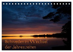 Schweden im Wechsel der Jahreszeiten (Tischkalender 2026 DIN A5 quer), CALVENDO Monatskalender Schweden im Wechsel der Jahreszeiten (Tischkalender 2026 DIN A5 quer), CALVENDO Monatskalender