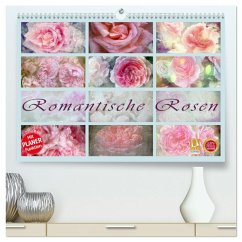 Cover Romantische Rosen (hochwertiger Premium Wandkalender 2026 DIN A2 quer), Kunstdruck in Hochglanz
