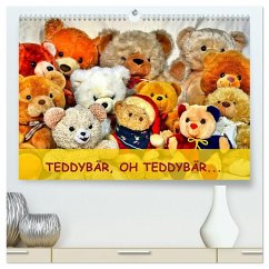 Cover TEDDYBÄR, OH TEDDYBÄR... (hochwertiger Premium Wandkalender 2026 DIN A2 quer), Kunstdruck in Hochglanz