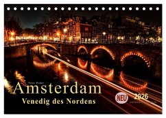 Amsterdam - Venedig des Nordens (Tischkalender 2026 DIN A5 quer), CALVENDO Monatskalender