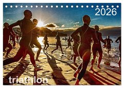 TRIATHLON 2026 (Tischkalender 2026 DIN A5 quer), CALVENDO Monatskalender TRIATHLON 2026 (Tischkalender 2026 DIN A5 quer), CALVENDO Monatskalender
