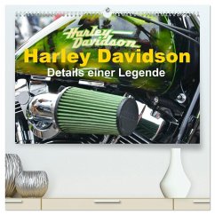 Harley Davidson - Details einer Legende (hochwertiger Premium Wandkalender 2026 DIN A2 quer), Kunstdruck in Hochglanz Harley Davidson - Details einer Legende (hochwertiger Premium Wandkalender 2026 DIN A2 quer), Kunstdruck in Hochglanz