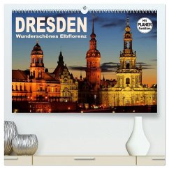 Dresden - Wunderschönes Elbflorenz (hochwertiger Premium Wandkalender 2026 DIN A2 quer), Kunstdruck in Hochglanz Cover Dresden - Wunderschönes Elbflorenz (hochwertiger Premium Wandkalender 2026 DIN A2 quer), Kunstdruck in Hochglanz