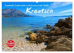 Kroatien - Traumhafte Landschaften und faszinierende Städte (Wandkalender 2026 DIN A2 quer), CALVENDO Monatskalender Kroatien - Traumhafte Landschaften und faszinierende Städte (Wandkalender 2026 DIN A2 quer), CALVENDO Monatskalender