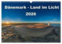 Cover Dänemark - Land im Licht (Wandkalender 2026 DIN A3 quer), CALVENDO Monatskalender