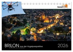 Cover Brilon aus der Vogelperspektive (Tischkalender 2026 DIN A5 quer), CALVENDO Monatskalender
